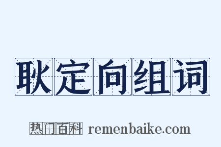 耿定向组词是什么意思的图片
